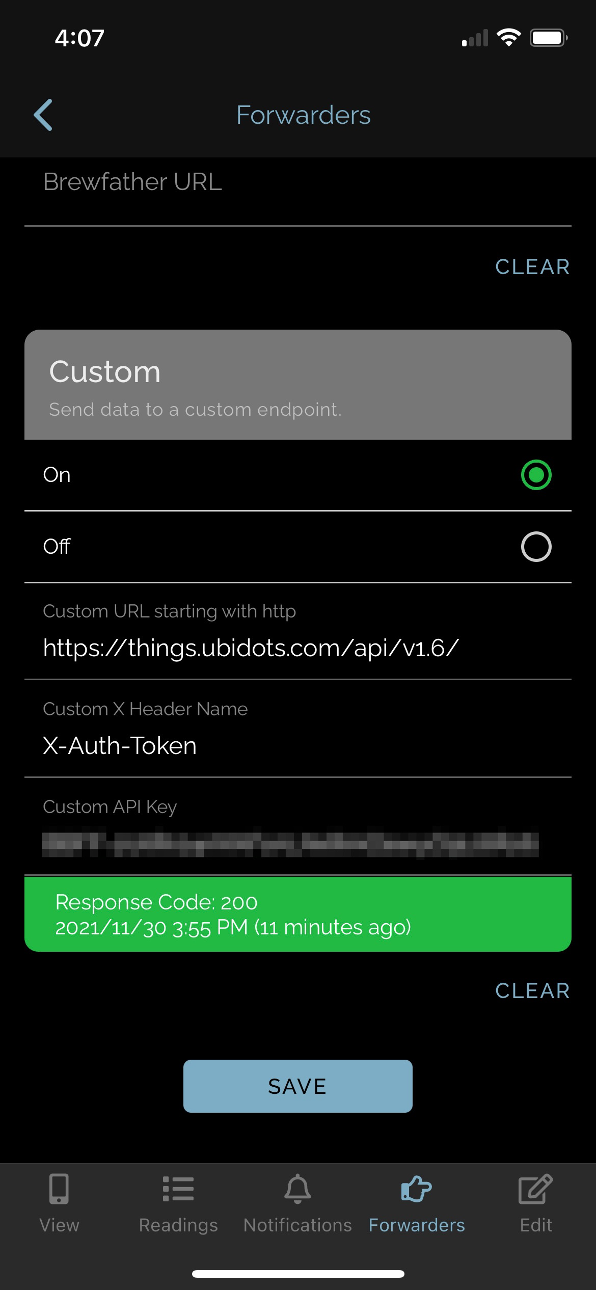 BrewBench App Forwarder